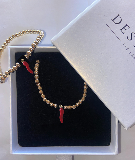 Classico Coloured Cornicello Bracelet