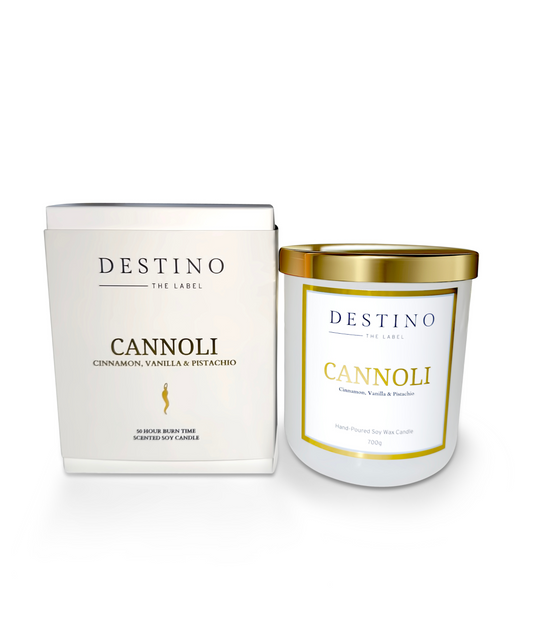 Cannoli Candle