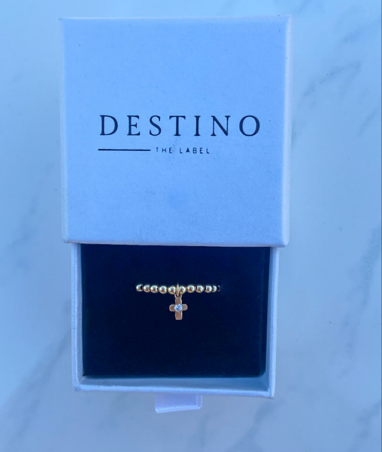 Beaded Faith Ring