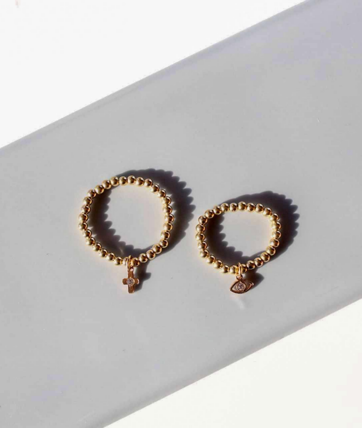 Beaded Faith Ring