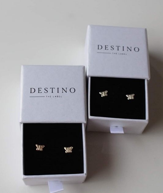 Butterfly Kisses Studs