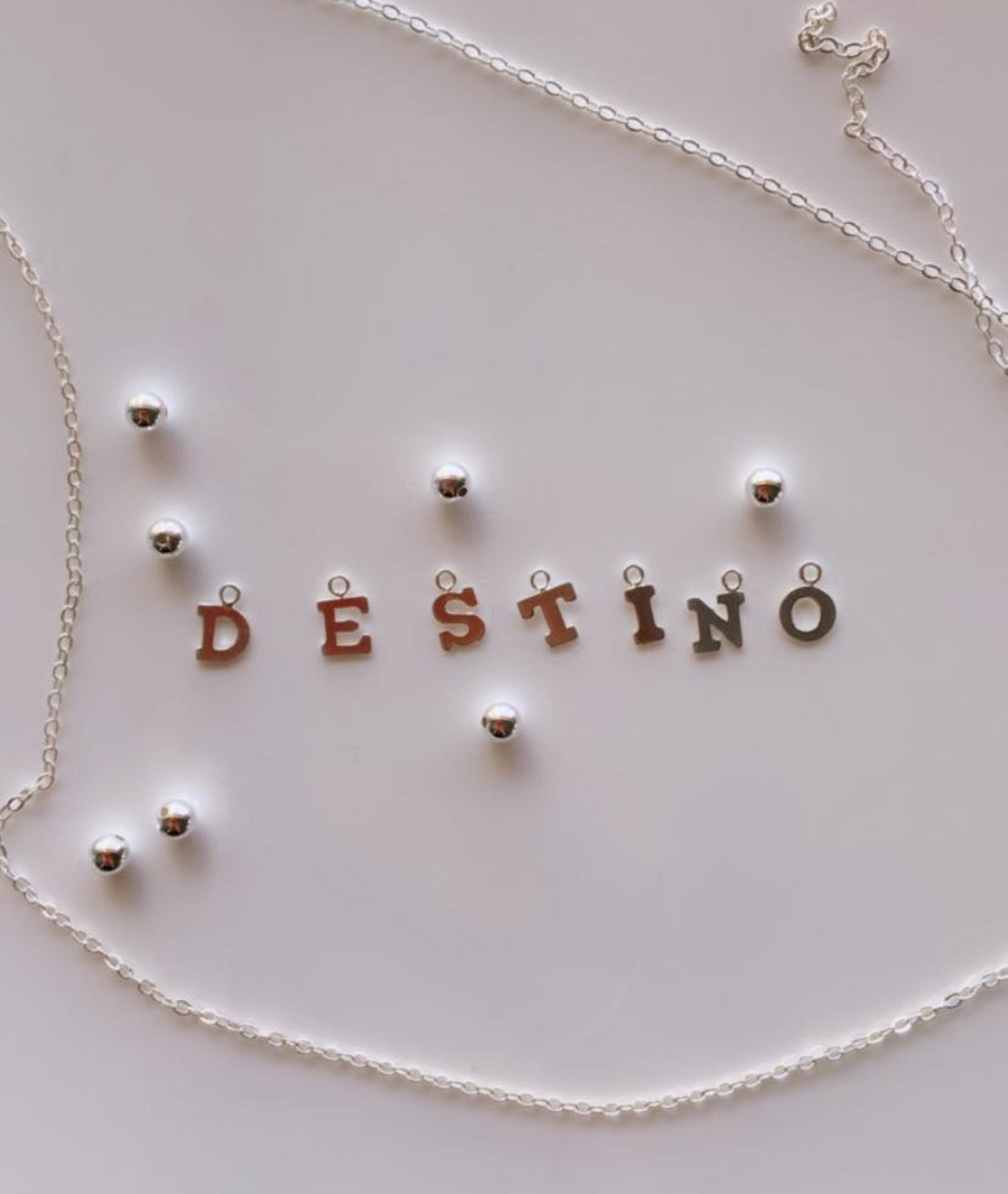 Initial Necklace - Sterling Silver