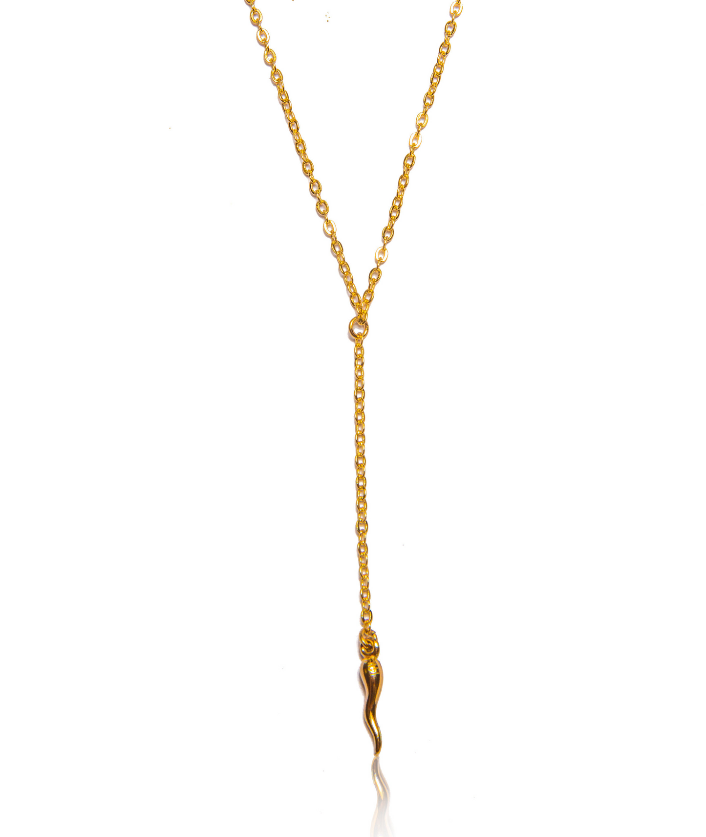 Cornicello Drop Necklace