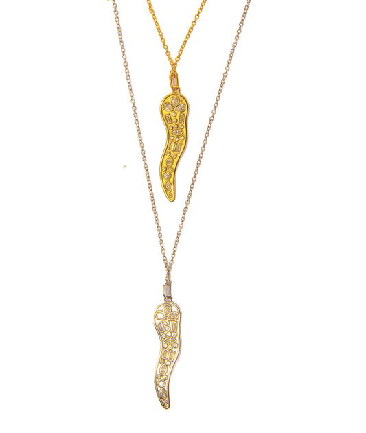 Cornicello Cut Out Necklace