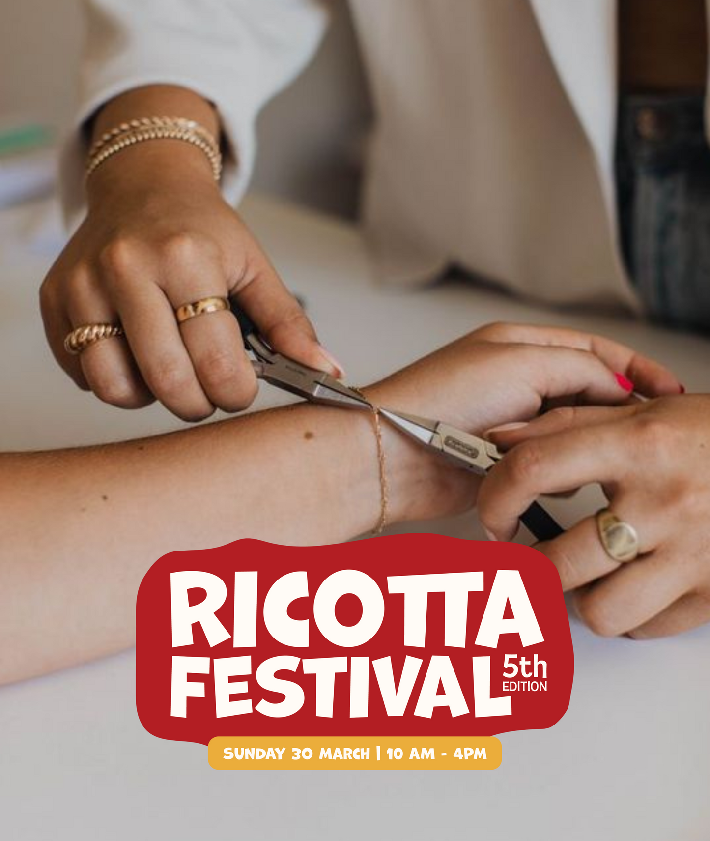 Charmed Appointment - Ricotta Festival - 30th March