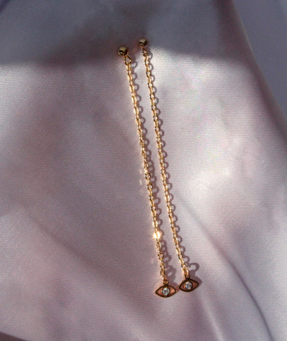 Guard Me Drop Earrings