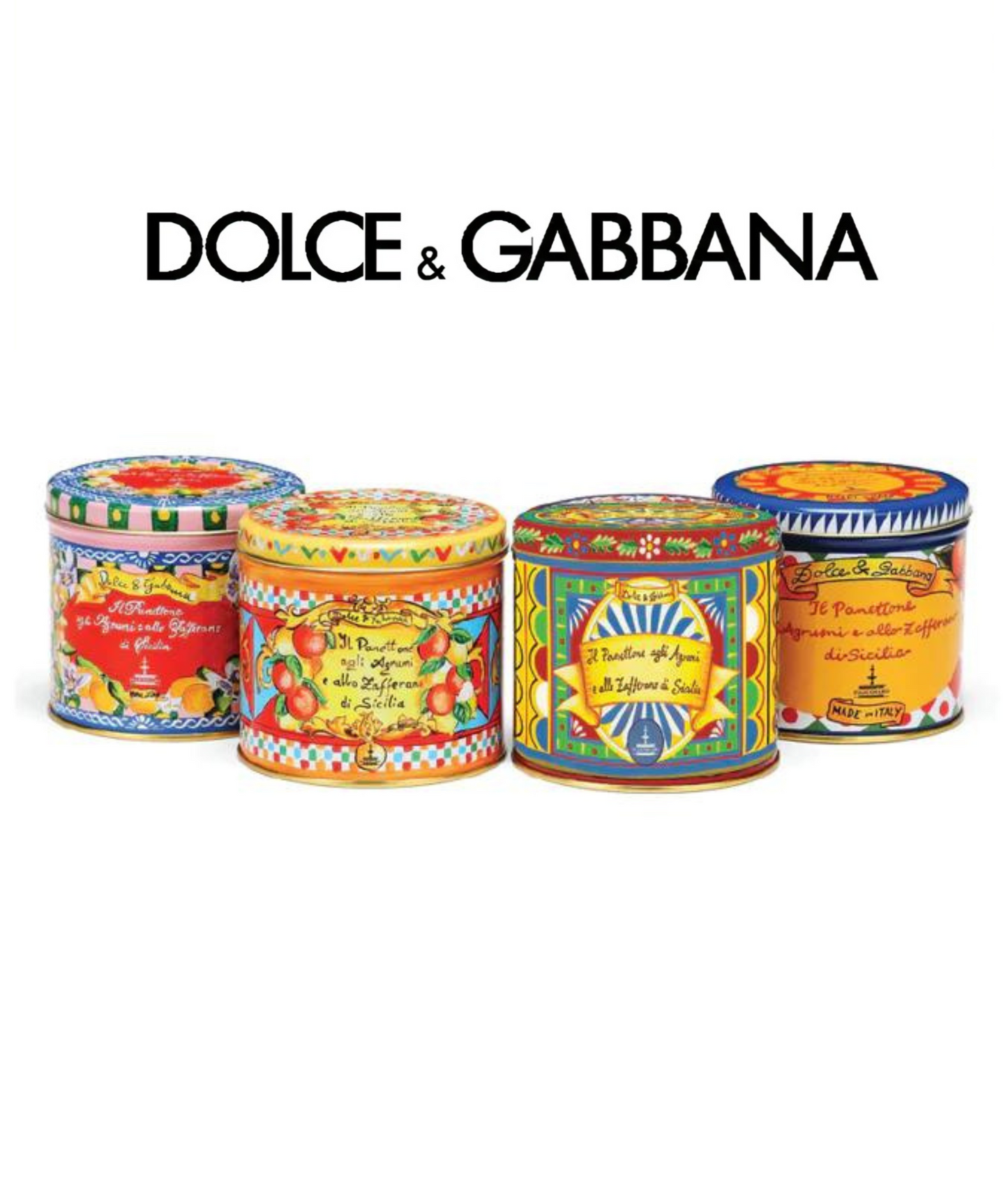 Mini Dolce & Gabbana: Citrus & Saffron Panettone 100g