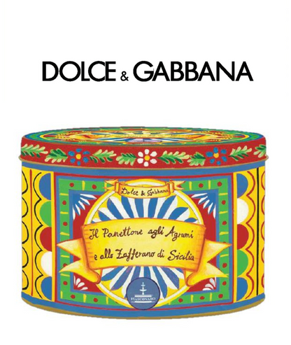 Pre-Order Dolce & Gabbana: Citrus & Saffron Panettone 500g