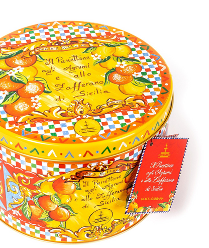 Pre-Order Dolce & Gabbana: Citrus & Saffron Panettone 500g